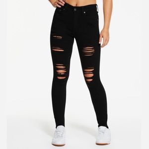 Aéropostale || black high-rise jeggings